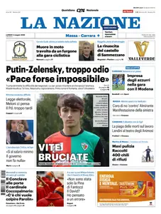 La Nazione Massa Carrara - 5 Maggio 2025
