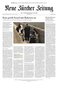 Neue Zürcher Zeitung International - 2 Oktober 2024