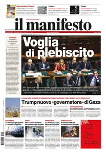 il Manifesto - 5 Novembre 2025