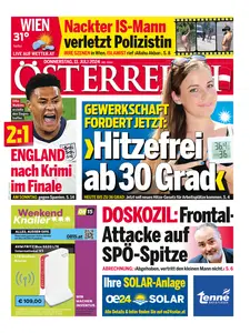 OESTERREICH - 11 Juli 2024