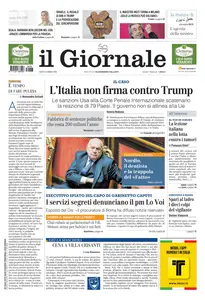 il Giornale - 8 Febbraio 2025