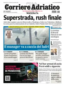 Corriere Adriatico Macerata - 11 Novembre 2025