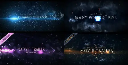 Movie Trailer 01-04 - Projects for After Effects (VideoHive)