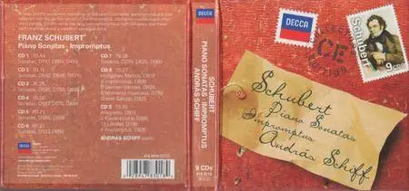 Schubert - Piano Sonatas, Impromptus - Andras Schiff (2011) {9CD Set Decca 478 3018 rec 1990-1995}