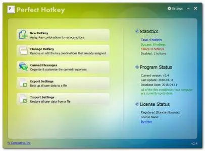 Perfect Hotkey 3.1 Multilingual