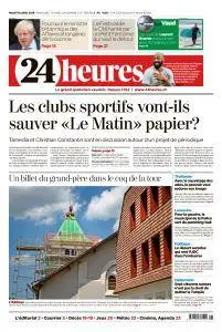 24 Heures du Mardi 10 Juillet 2018