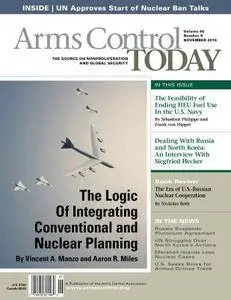 Arms Control Today - November 2016