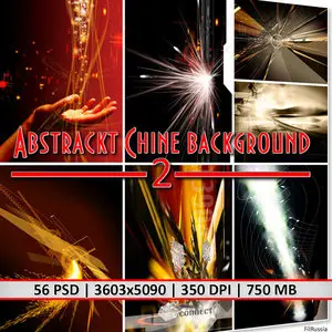 Abstrackt Chine Background 2