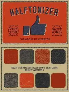 CreativeMarket - Halftonizer - Vector Texture Actions