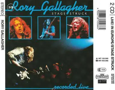 Rory Gallagher - Live! In Europe & Stage Struck (1989)