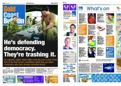 The Gold Coast Bulletin – August 20, 2010
