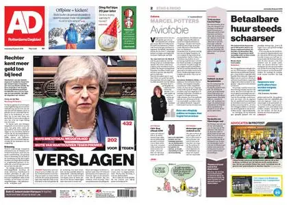 Algemeen Dagblad - Hoeksche Waard – 16 januari 2019