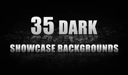 35 Dark Showcase Backgrounds
