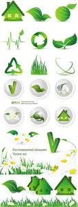 Environmental Icons Vector