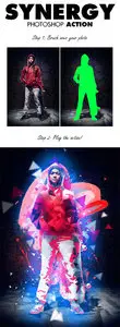 GraphicRiver - Synergy Photoshop Action