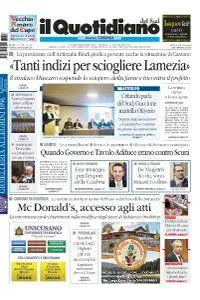 il Quotidiano del Sud Cosenza - 21 Novembre 2017