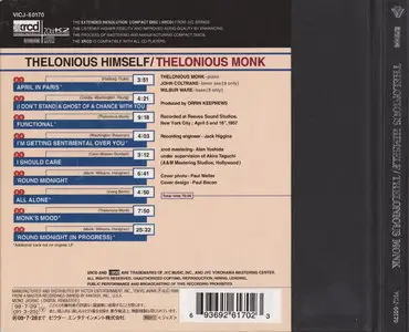 Thelonious Monk - Thelonious Himself (1957) [XRCD Remastered 1998]