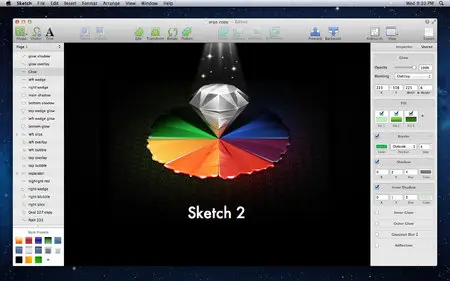 Sketch v2.3.1 Mac OS X