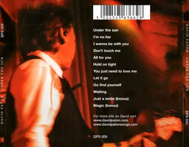 David Paton - Under The Sun (2012)