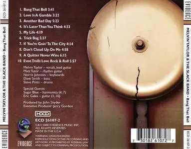 Melvin Taylor & The Slack Band - Bang That Bell (2000) [Re-Up]