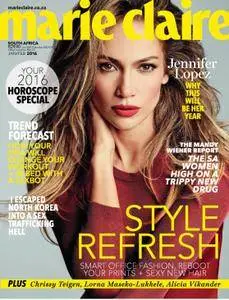 Marie Claire South Africa - January 2016