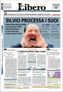 LIBERO DEL 21 FEBBRAIO 2010