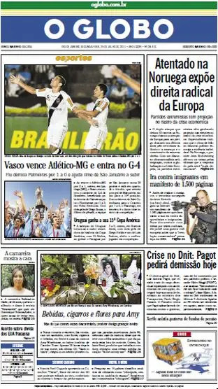 O Globo - 25 de julho de 2011