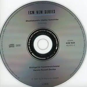 Shostakovich / Vasks / Schnittke - Dolorosa (1997) {ECM 1620}