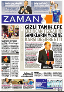 Gizli Tanık Efe Erzincan Tezgahını Sanıkların Yüzüne Deşifre Etti - Zaman Gazetesi 25-05-2011