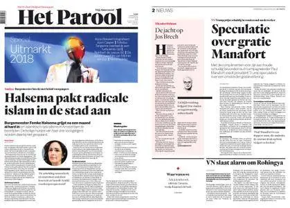 Het Parool – 23 augustus 2018