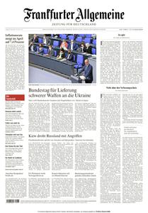 Frankfurter Allgemeine Zeitung  - 29 April 2022