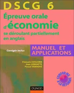 Epreuve orale d'économie se déroulant partiellement en anglais : DSCG 6