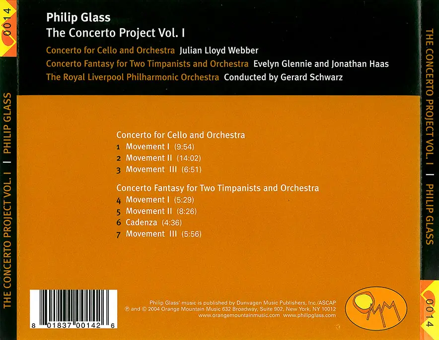 Philip Glass The Concerto Project Vol I 2004 Avaxhome 