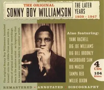 Sonny Boy Williamson I - Later Years 1939-1947 (2009) {4CD JSP Records JSP77101}