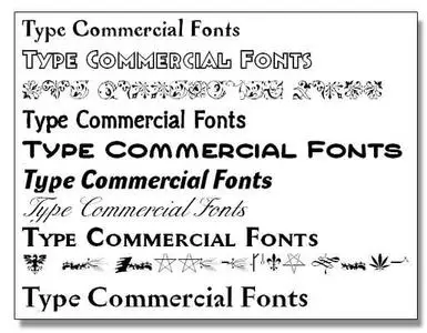 Storm Type Commercial Fonts