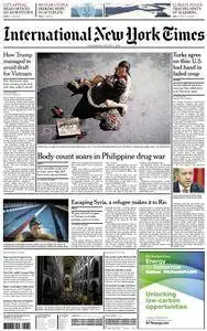 International New York Times - 3 August 2016
