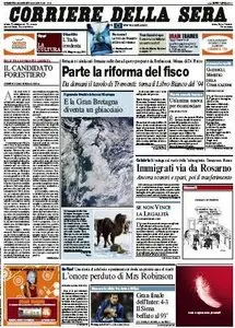 Il Corriere della Sera (10-01-10)