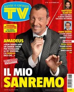 TV Sorrisi e Canzoni – 24 settembre 2019