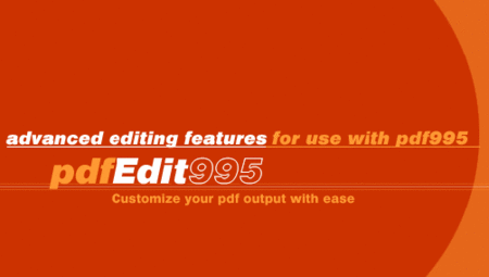 Pdf995 pdfEdit995 v11.0
