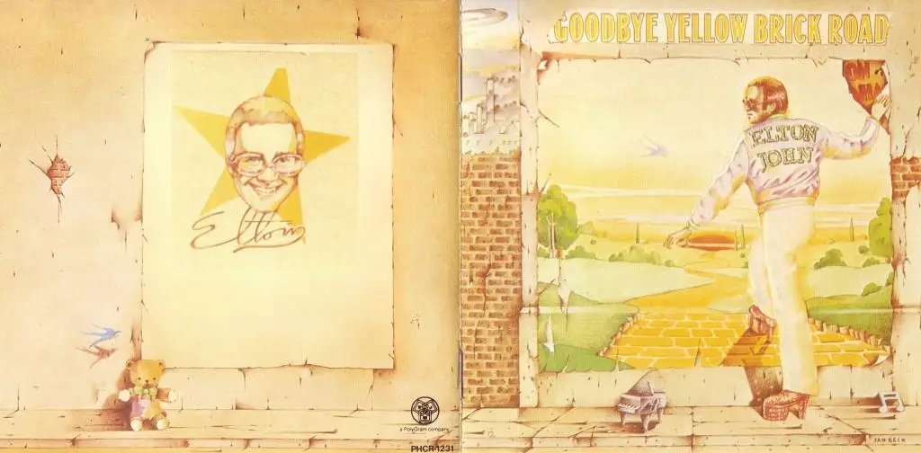 Elton John - Goodbye Yellow Brick Road (1973) 1993, Japan.