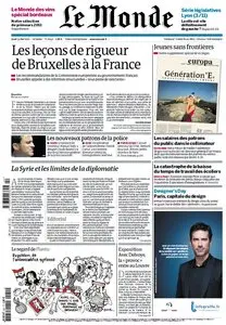 Le Monde et Suppléments du Jeudi 31 Mai 2012