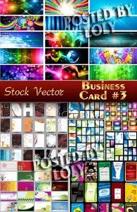 Business Cards #3 - Stock Vector