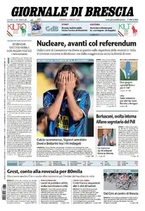 IL GIORNALE DI BRESCIA 31 MAGGIO 01 02 GIUGNO 2011