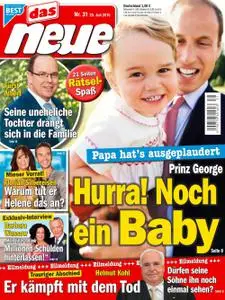 Das Neue – 25. Juli 2015
