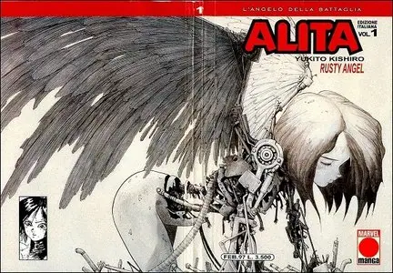 Alita - L'Angelo della Battaglia - Volume 1 - Rusty Angel