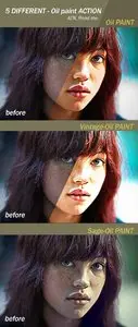 GraphicRiver Oil Paint Action