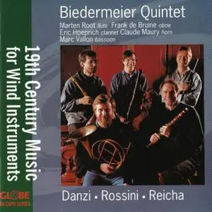 Biedermeier Quintet - 19th Century Music for Wind Instruments - Danzi, Rossini, Reicha (2001) {Globe GLO 7003}