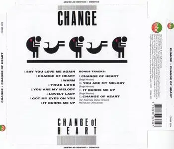 Change - Change Of Heart (1984) {Atlantic}