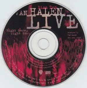 Van Halen - Live: Right Here, Right Now (1993) [3CD, Warner Bros. WPCP-5188~9, Japan]