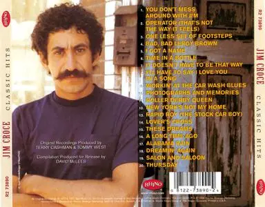 Jim Croce - Classic Hits (2004)